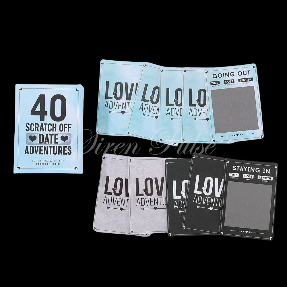 DESIRE DARES: SCRATCH-OFF ADVENTURE CARDS FOR LOVERS