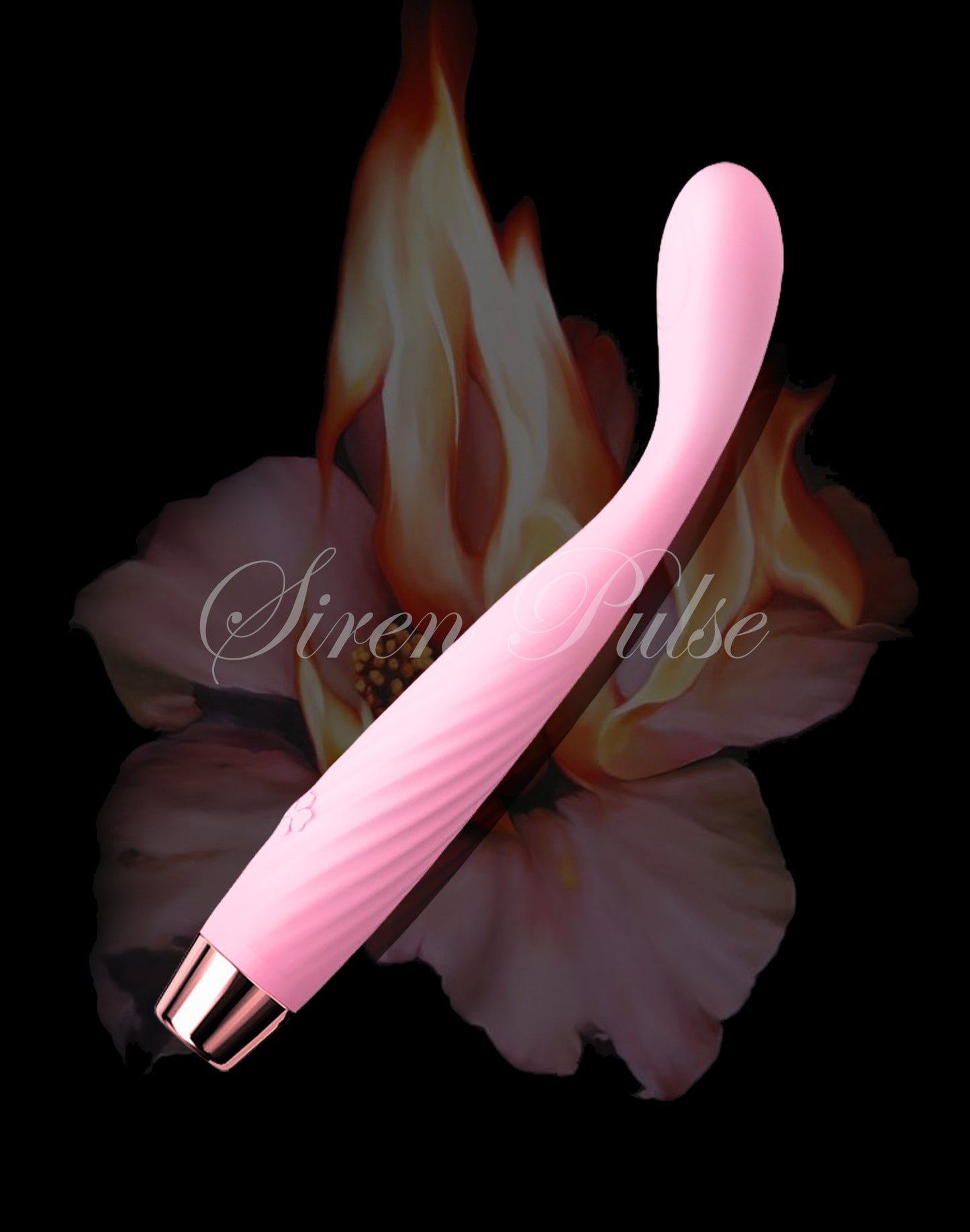 Siren Pulse Allure Heat Multi-Thrill Vibrator with warming function, 10 vibration modes, waterproof design, and USB charging
