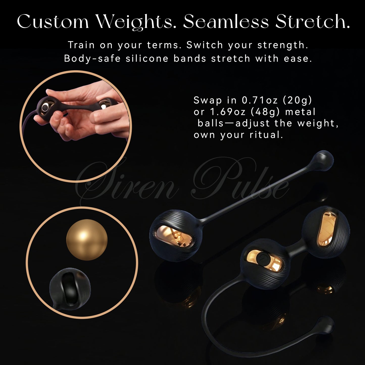 VIRGIN GRIP™ SMART KEGEL BALLS