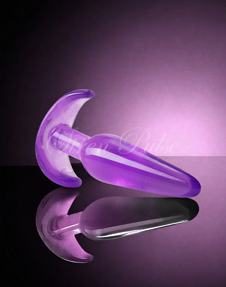 Crystal Glass Large Butt Plug: Anal Sex Toy | Siren Pulse Crystal Glass Large Butt Plug: Anal Sex Toy | Siren Pulse