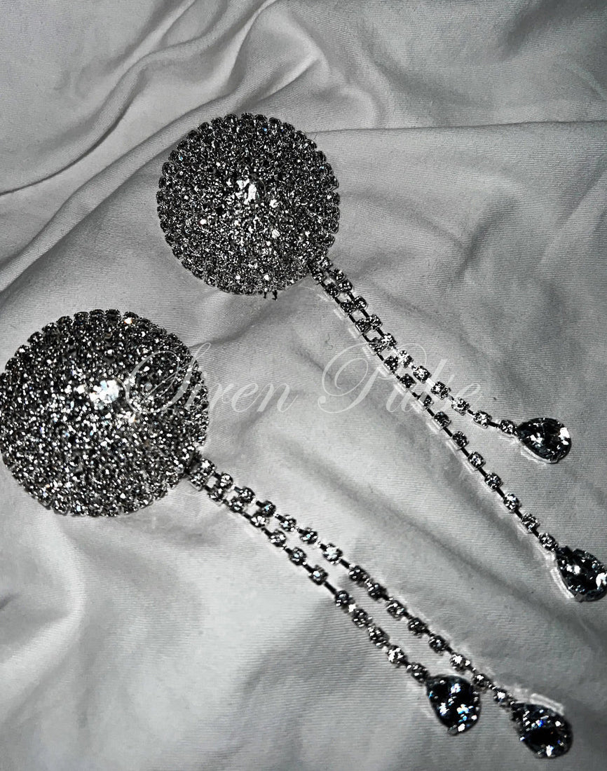 Silver Seduction Nipple Accessories | Siren Pulse – Bold Silver Design