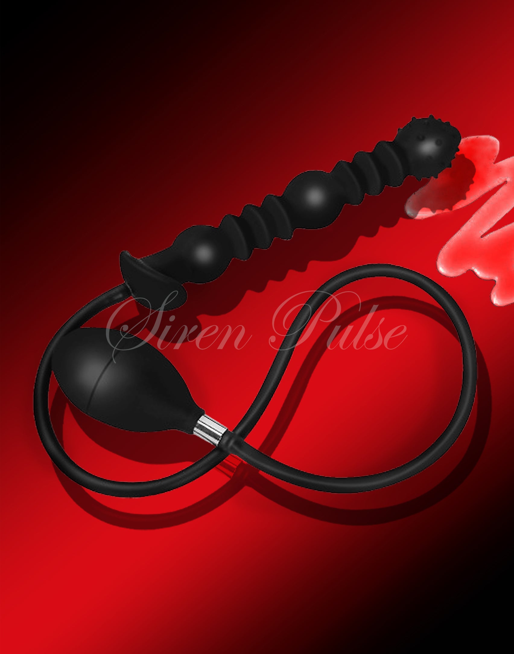 FEEL WIDE Inflatable Anal Plug 3-Ball Expansion Plug | Siren Pulse FEEL WIDE Inflatable Anal Plug 3-Ball Expansion Plug | Siren Pulse