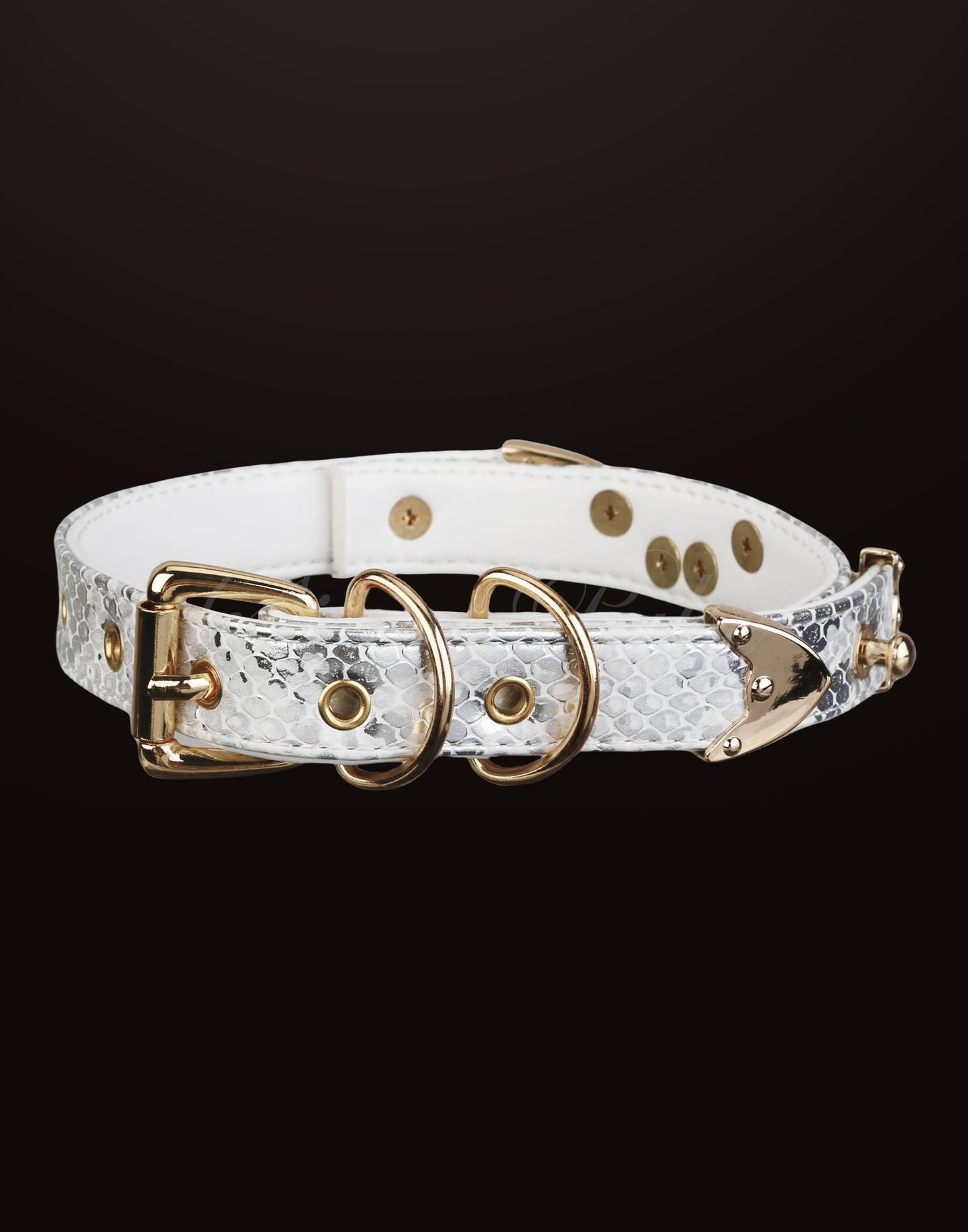 VOWBLEACHED™ RESTRAINT COLLAR WHITE