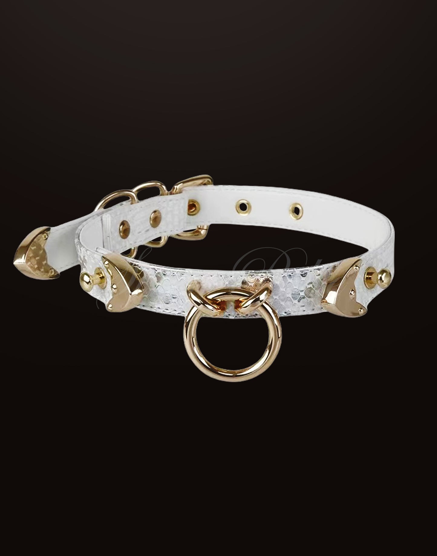 VOWBLEACHED™ RESTRAINT COLLAR WHITE