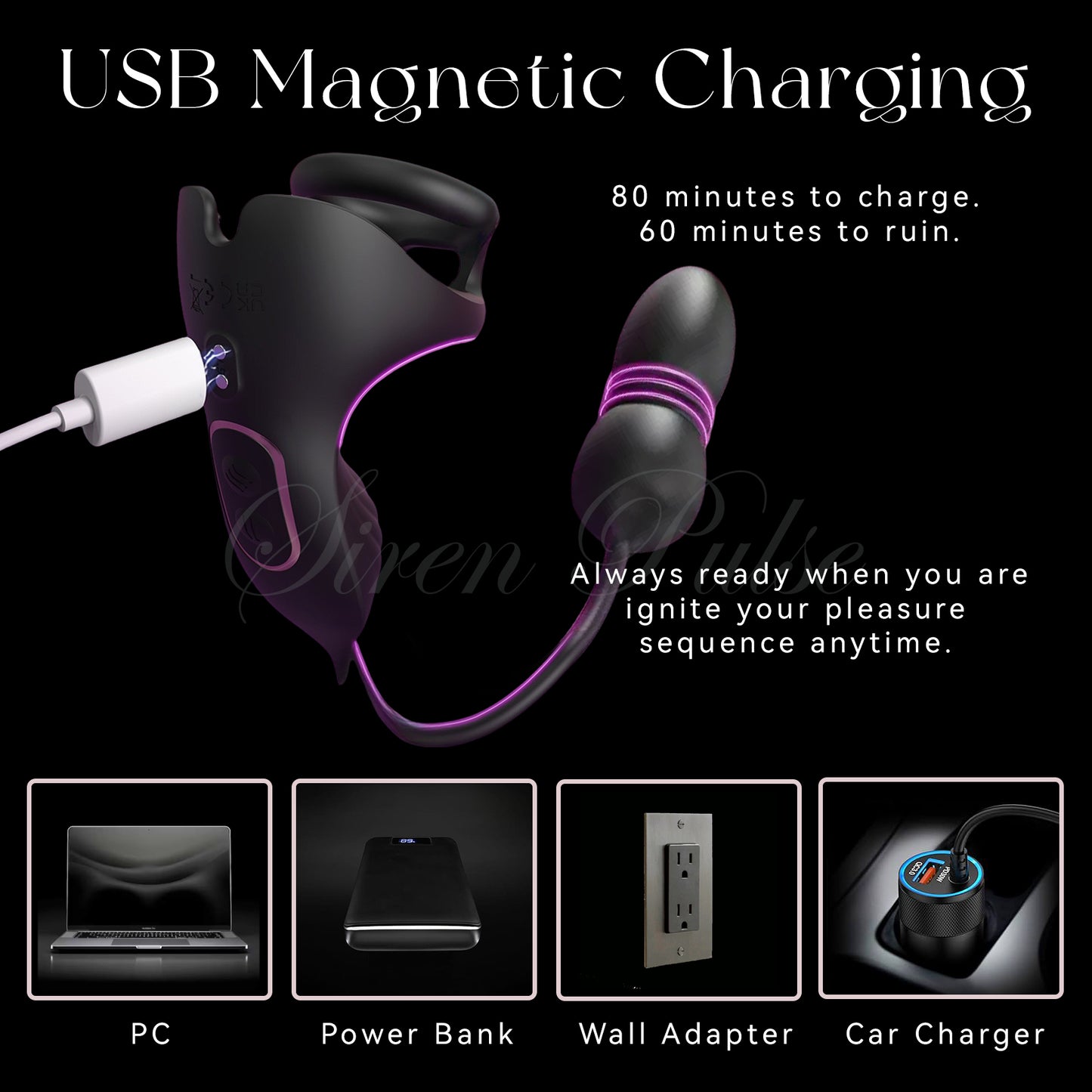 COUPLE CHAOS™ REMOTE CONTROL LOCK RING VIBRATOR