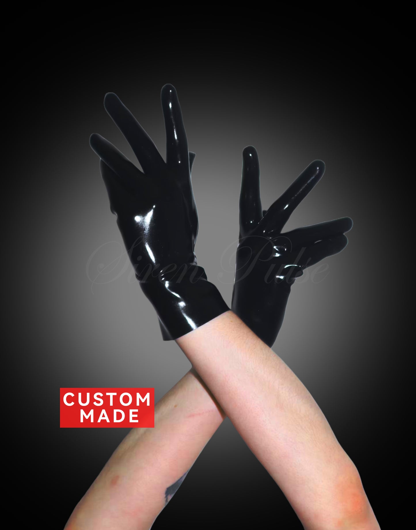 SILENCE GRIP™ LATEX WRIST LENGTH GLOVES
