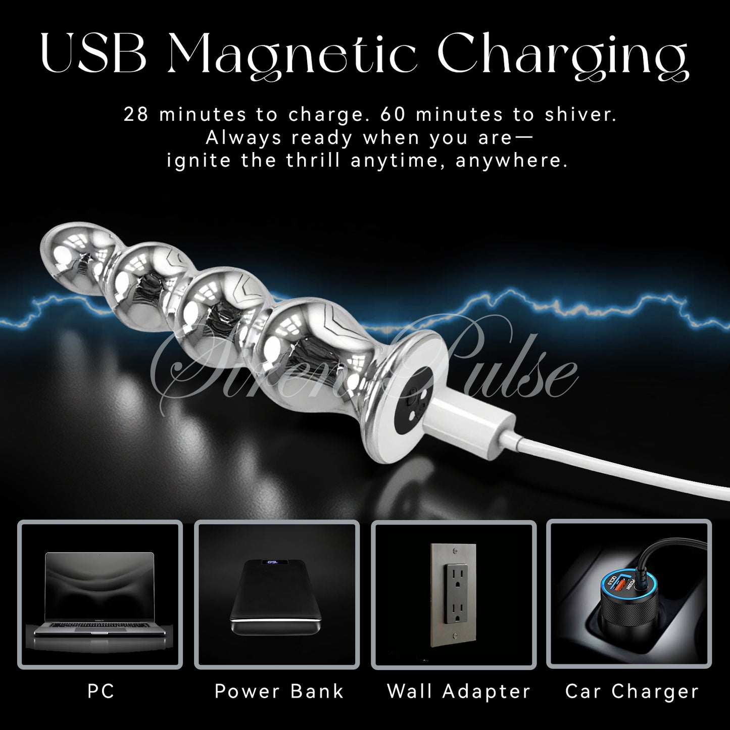 ARCTICGRIP™ ICE TOUCH VIBRATING PLUG