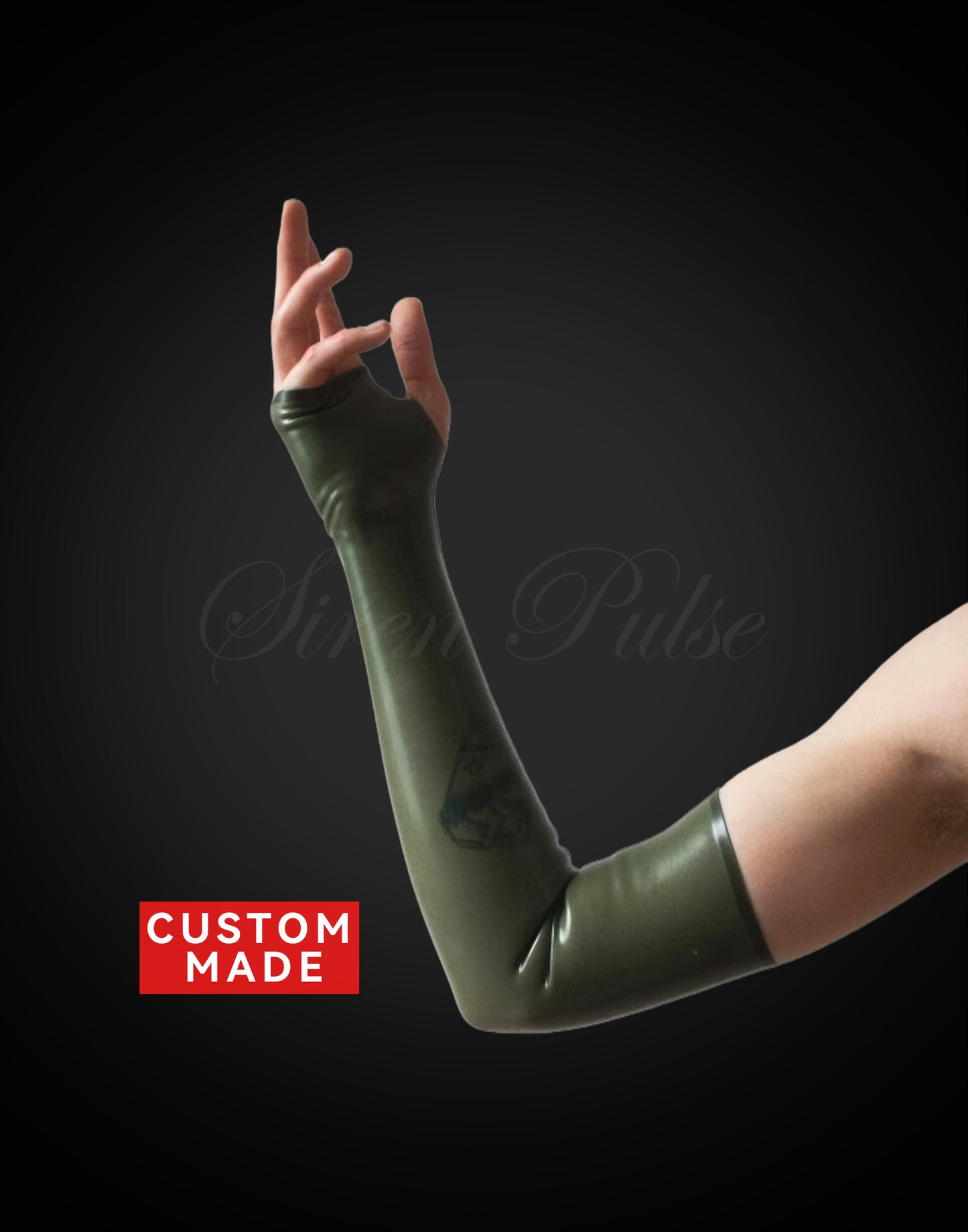 OBEY SKIN™ LATEX GAUNTLETS GLVOES