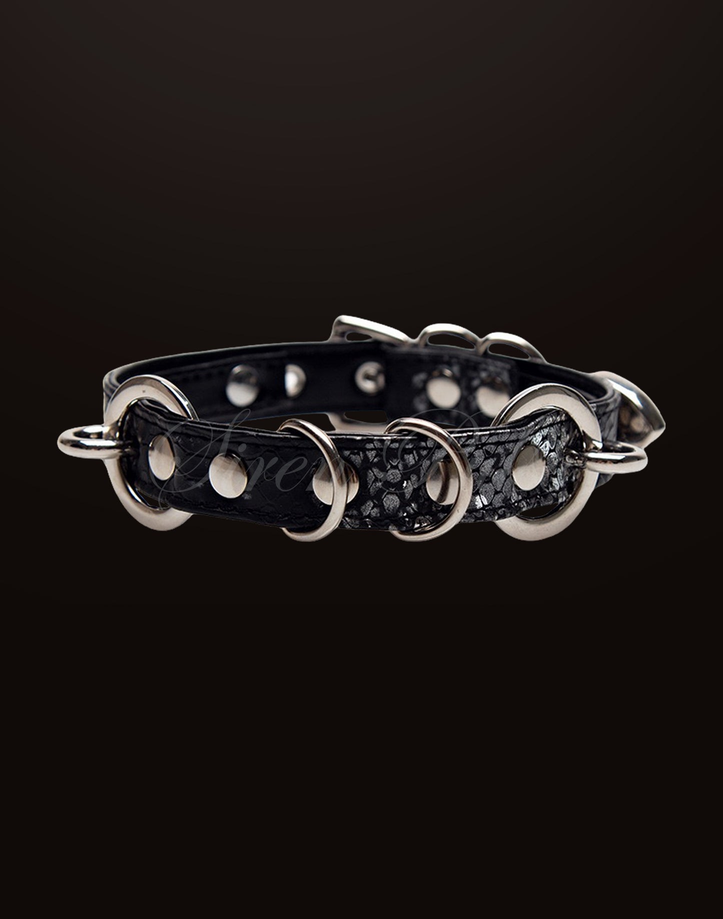SCALED VOW™ RESTRAINT COLLAR BLACK