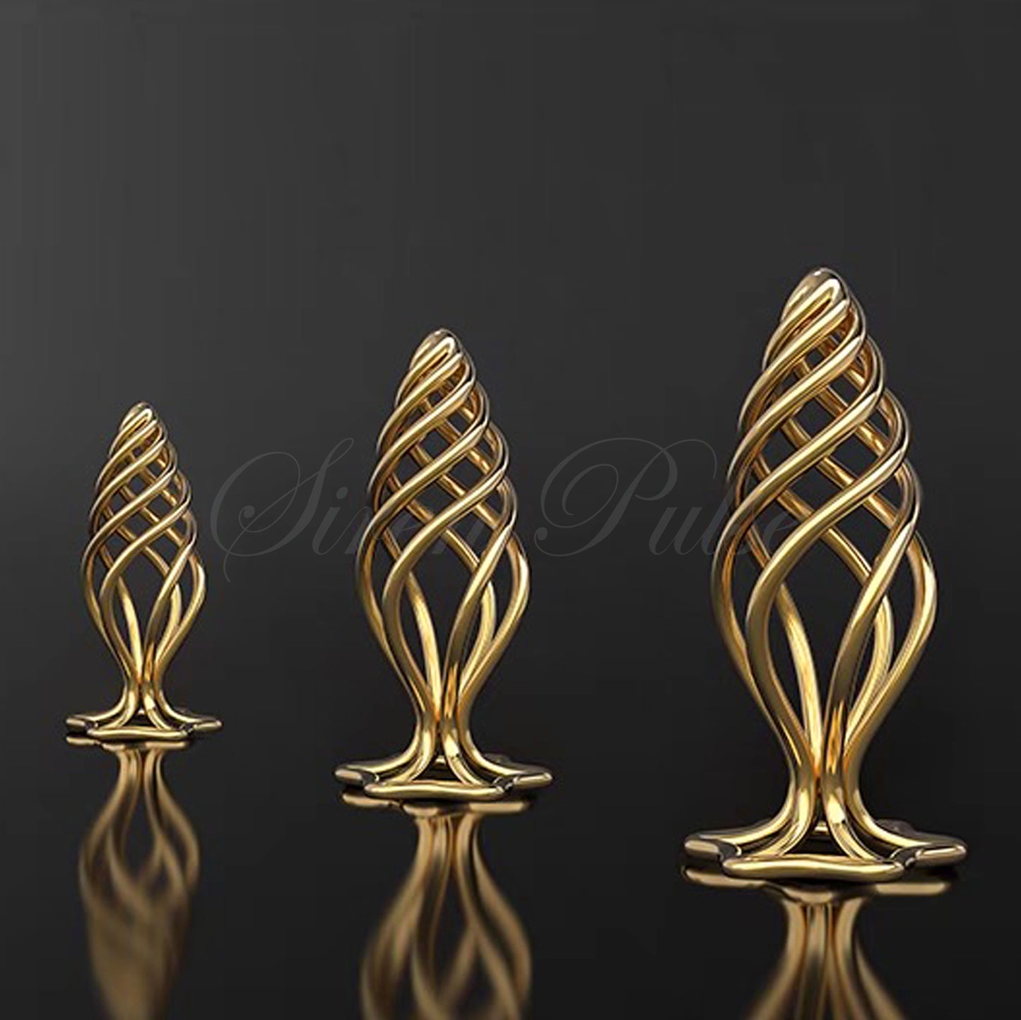 SPIRAL VIEW™ TWISTABLE ANAL PLUG