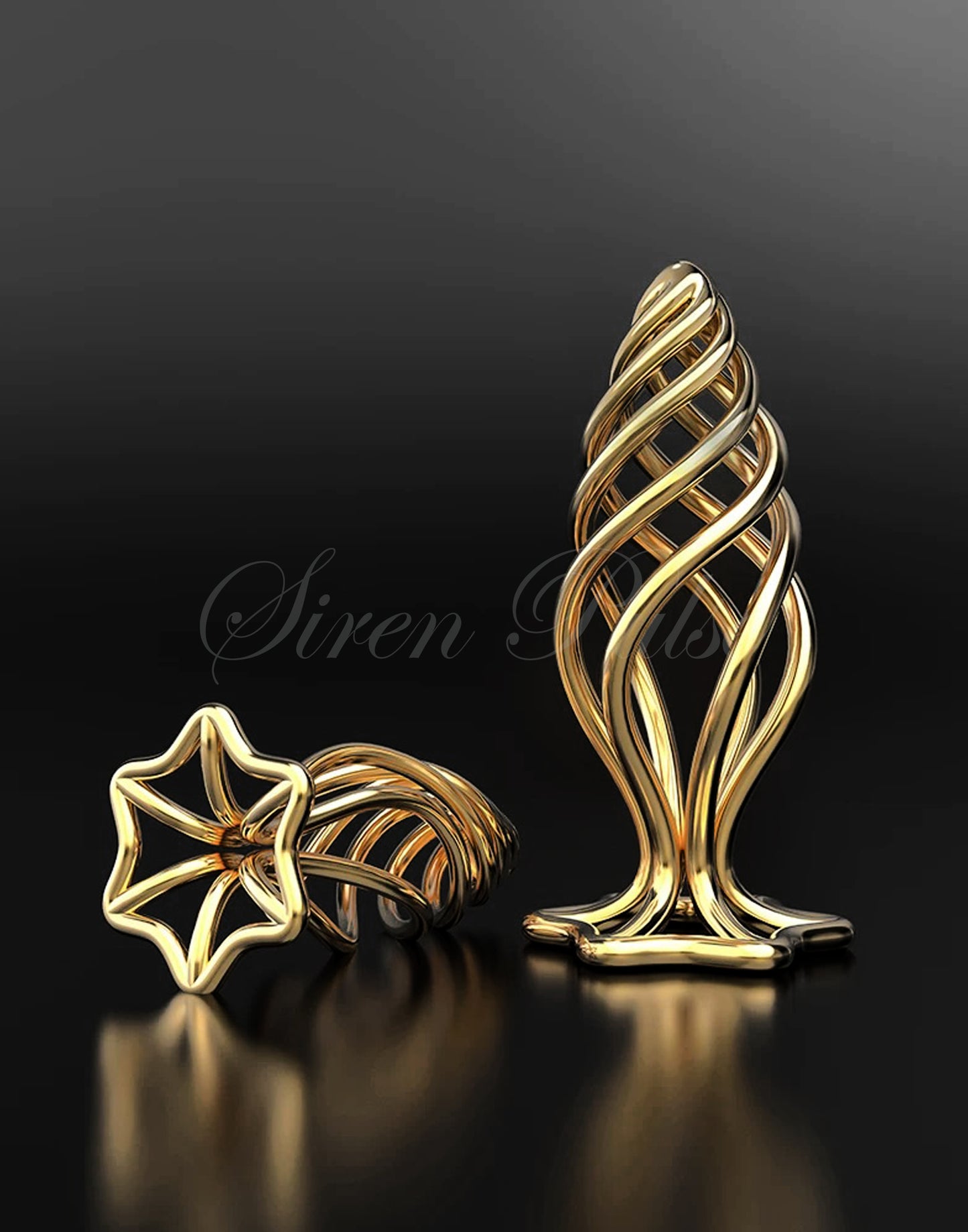 SPIRAL VIEW™ TWISTABLE ANAL PLUG