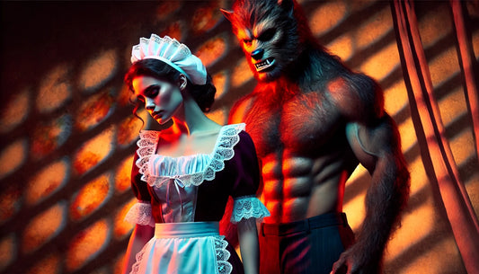 Siren Pulse Moonlit Obedience: The Werewolf Ripping His Shirt to Command His Maid