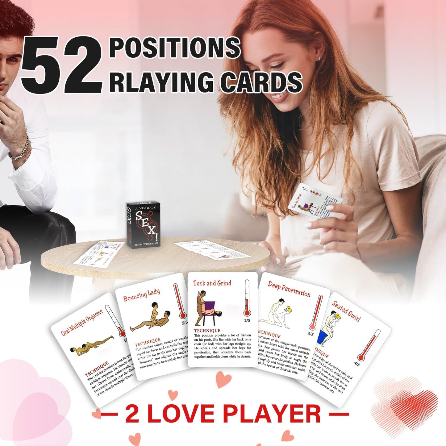 SEDUCTION DECK: EROTIC SEX POSITION CARDS