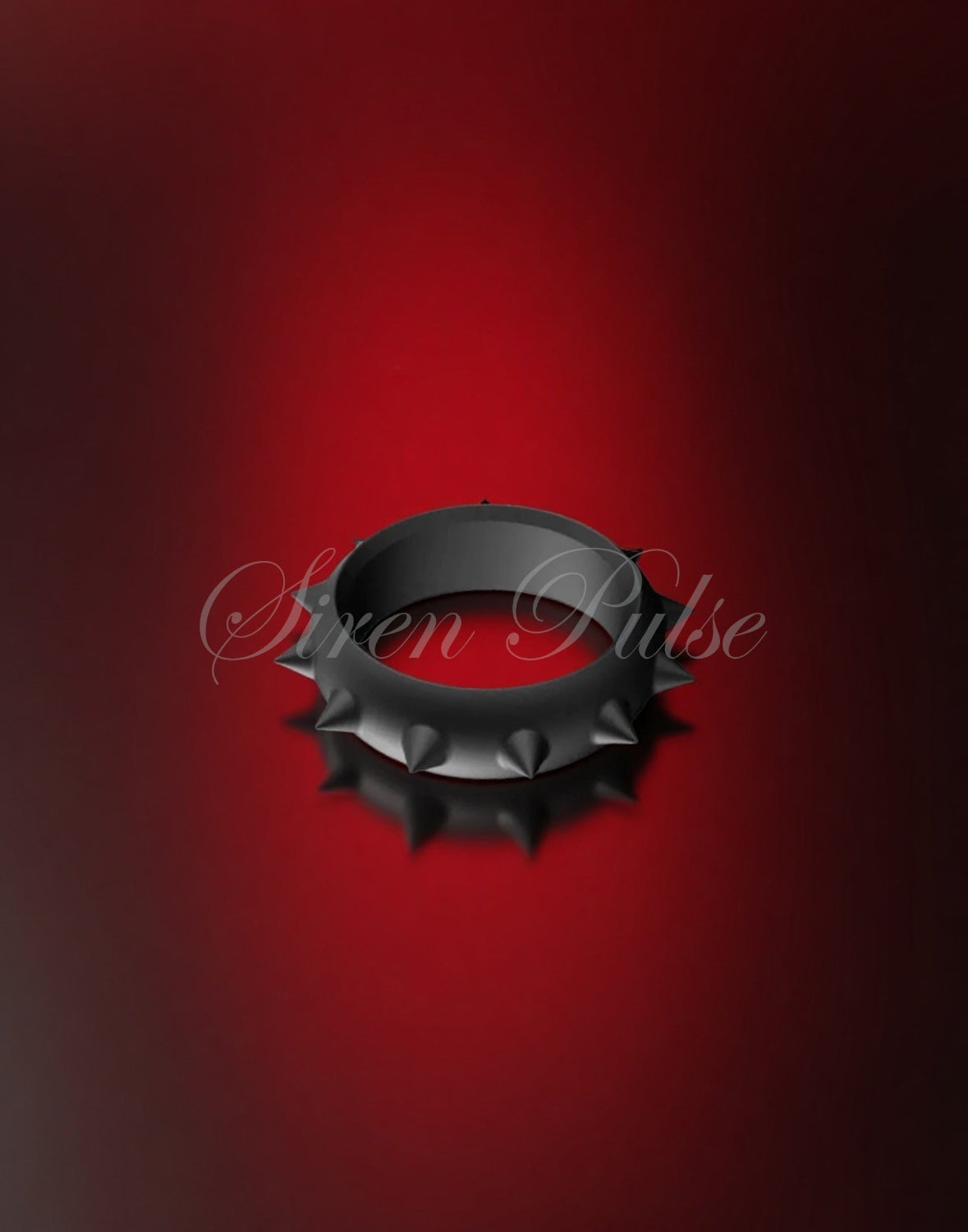 Siren Pulse GRIP HEX BDSM cock ring with precision control for delayed ejaculation