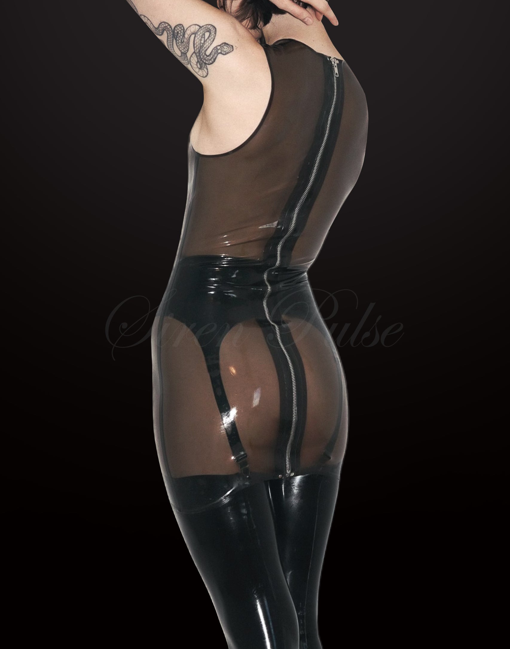 Obey Strap Latex Garter Belt: BDSM Fetish Accessory | Siren Pulse Obey Strap Latex Garter Belt: BDSM Fetish Accessory | Siren Pulse