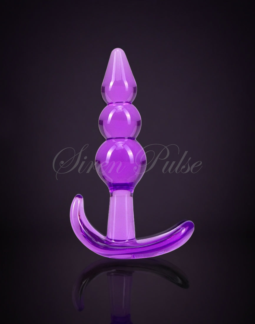 Siren Pulse Luxury Temptation Beaded Anal Plug – Perfect for Temperature Play & Sensual Stretch