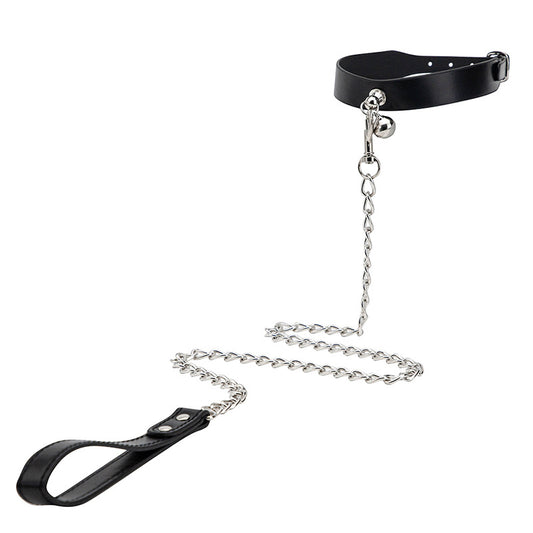 Siren Pulse BDSM collar perfect designed  as a BDSM cat collar with bell, BDSM shock collar, or paired as a BDSM collar and leash. Ideal for a BDSM day collar look