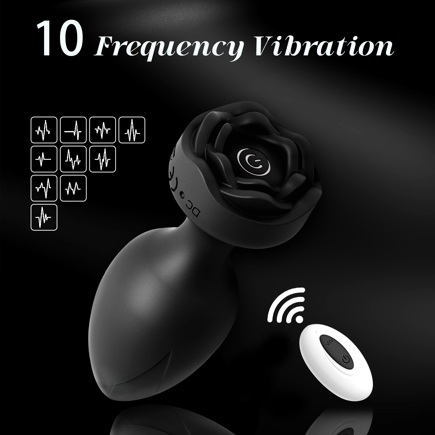 Black Anal Vibrator for Deep Prostate Pleasure | Siren Pulse Black Anal Vibrator for Deep Prostate Pleasure | Siren Pulse