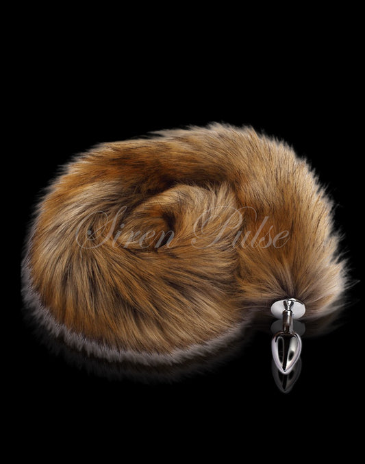 LUSTFUL HUNT FOX TAIL BUTT PLUG – For Butt Plug Teasing & BDSM Play


