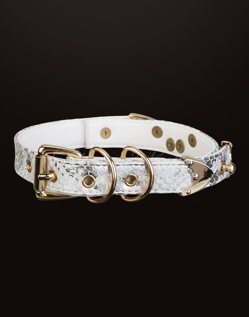 VOWBLEACHED™ RESTRAINT COLLAR WHITE - second image