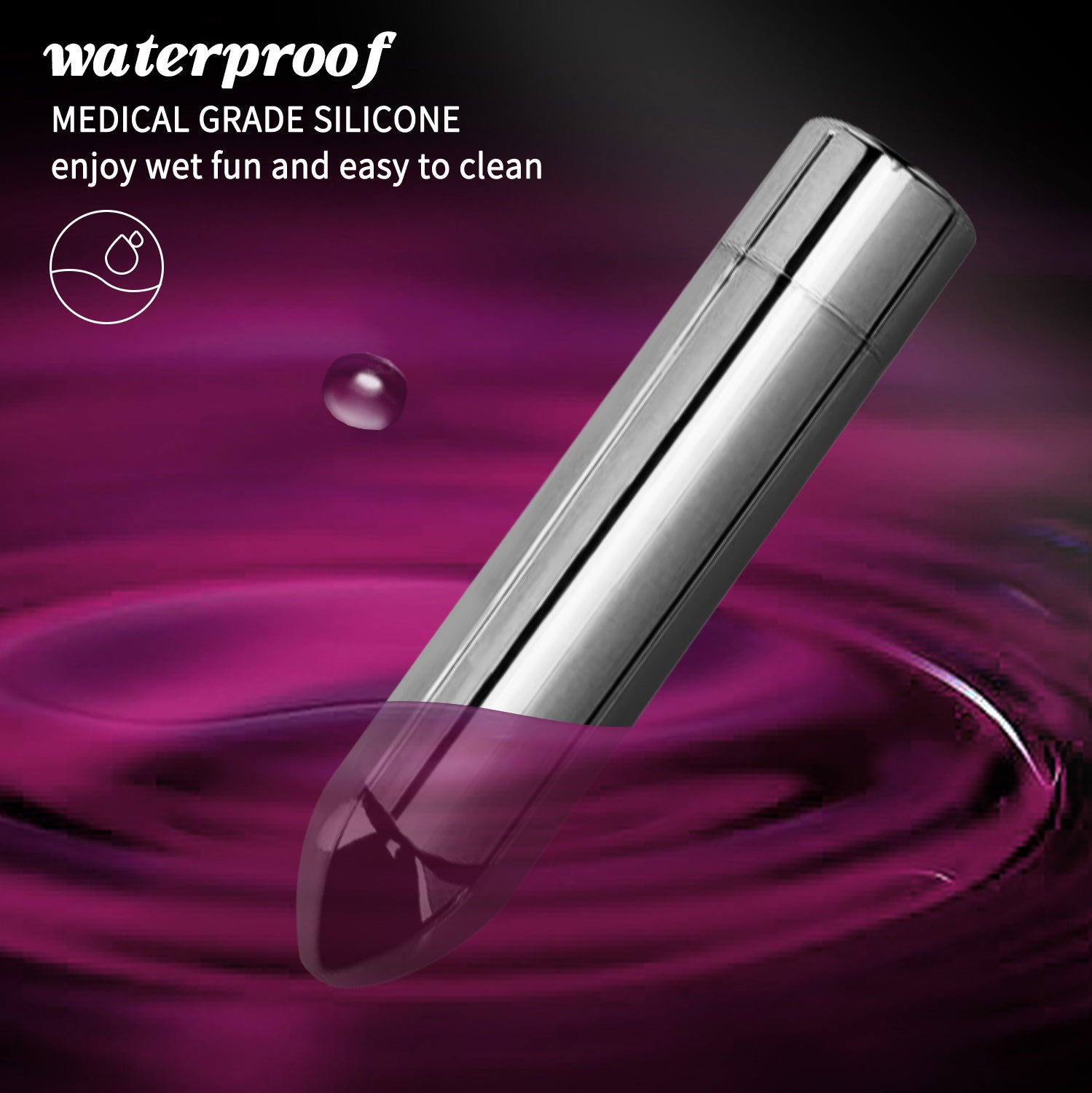 Bullet Silent Vibrator: Precision Sex Toy | Siren Pulse Bullet Silent Vibrator: Precision Sex Toy | Siren Pulse