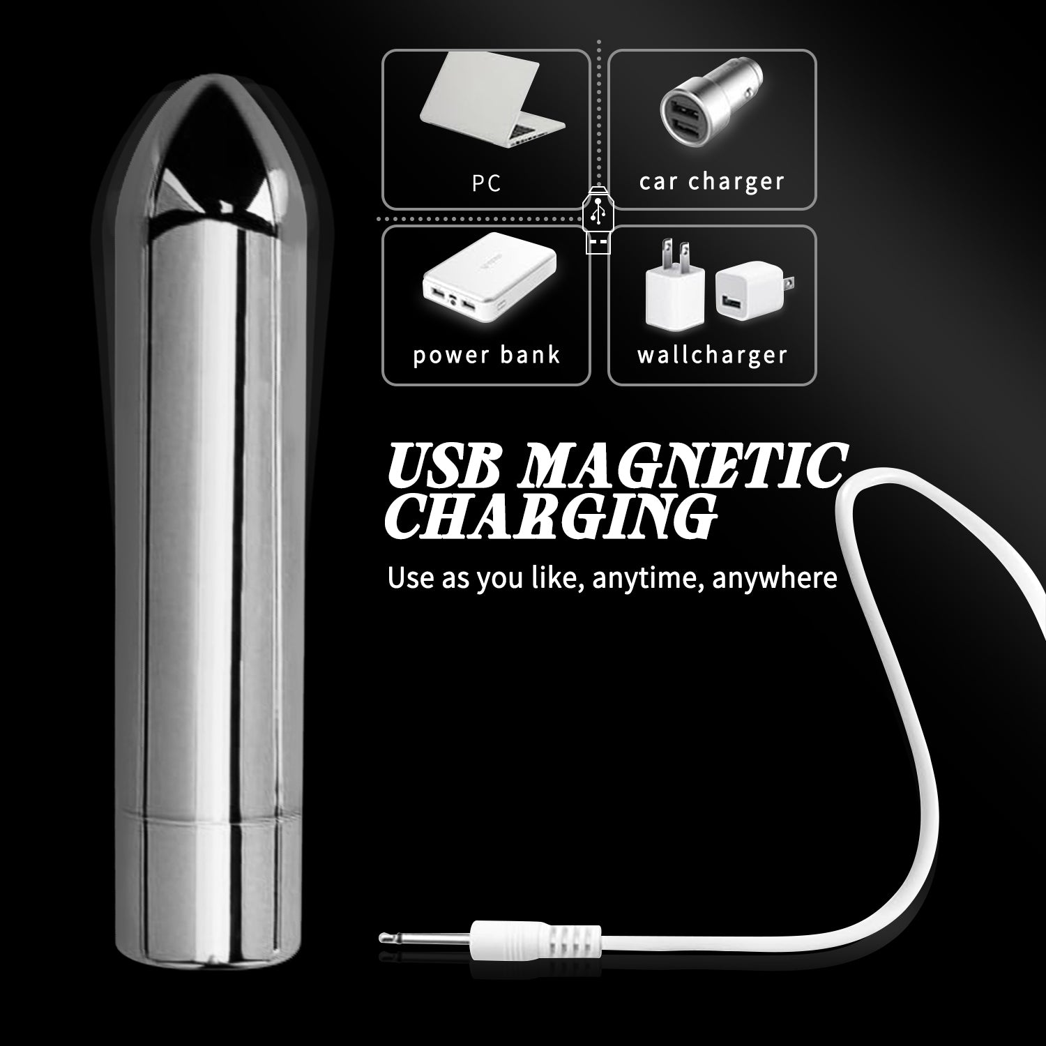 Bullet Silent Vibrator: Precision Sex Toy | Siren Pulse Bullet Silent Vibrator: Precision Sex Toy | Siren Pulse