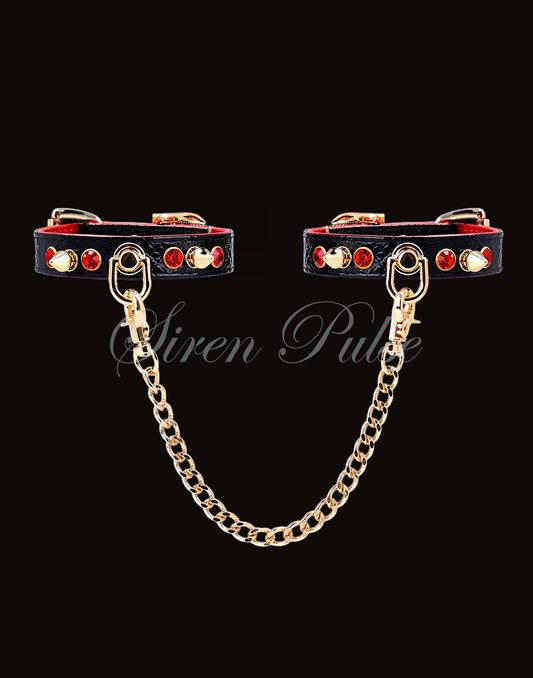 HELLCHAIN™ SPIKED HANDCUFFS