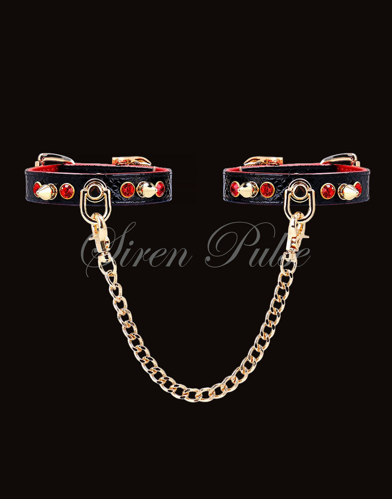 HELLCHAIN™ SPIKED HANDCUFFS
