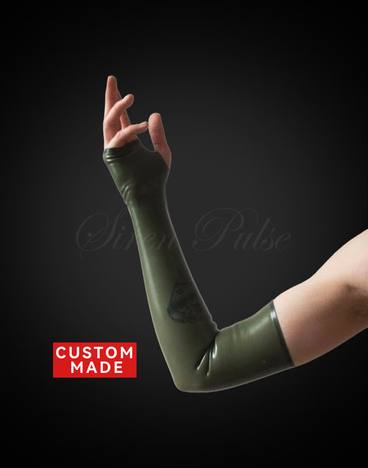 OBEY SKIN™ LATEX GAUNTLETS GLVOES