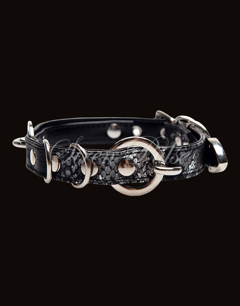 SCALED VOW™ RESTRAINT COLLAR BLACK - second image