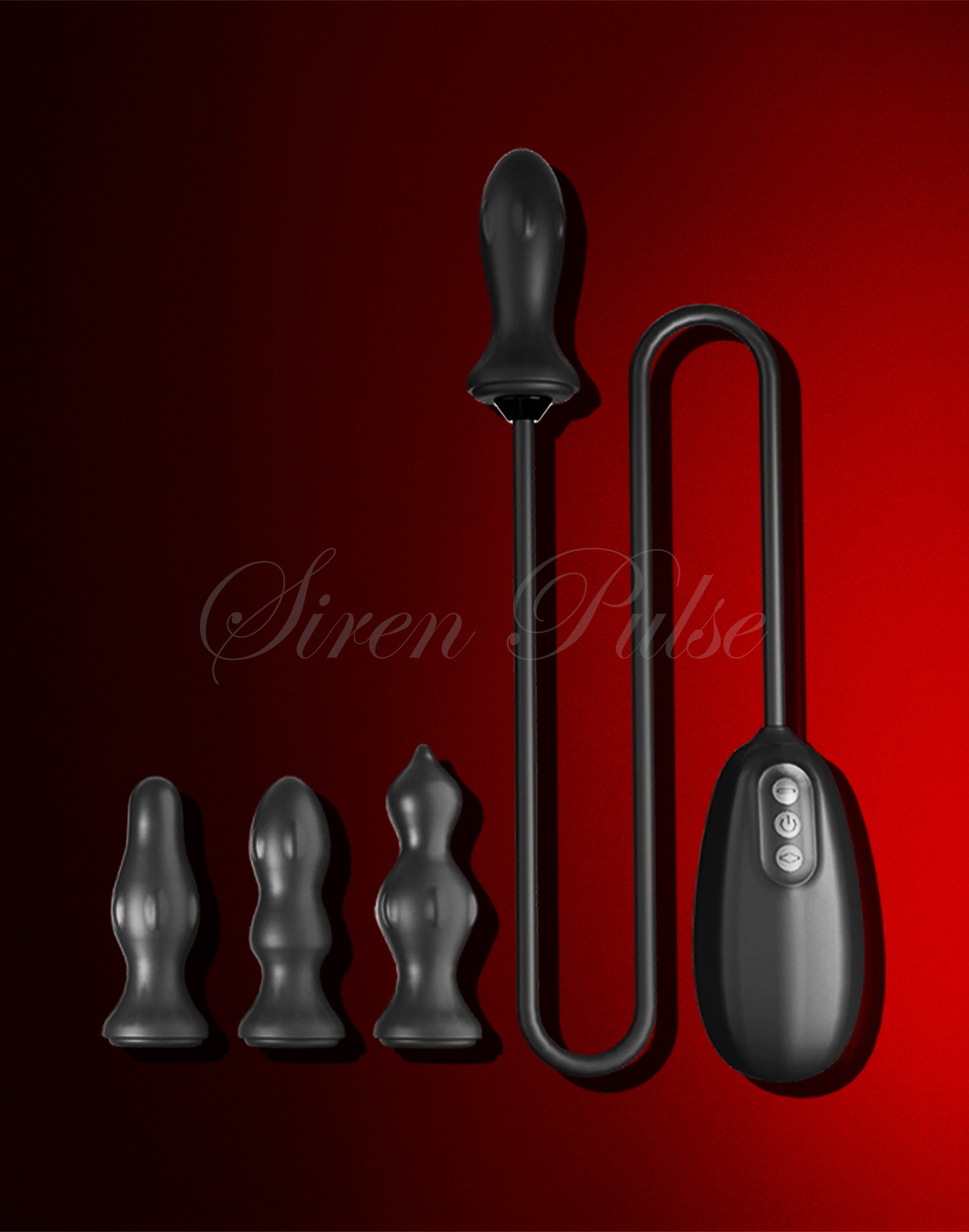 VORTEXCORE™ VIBRATING INFLATABLE PLUGS SET